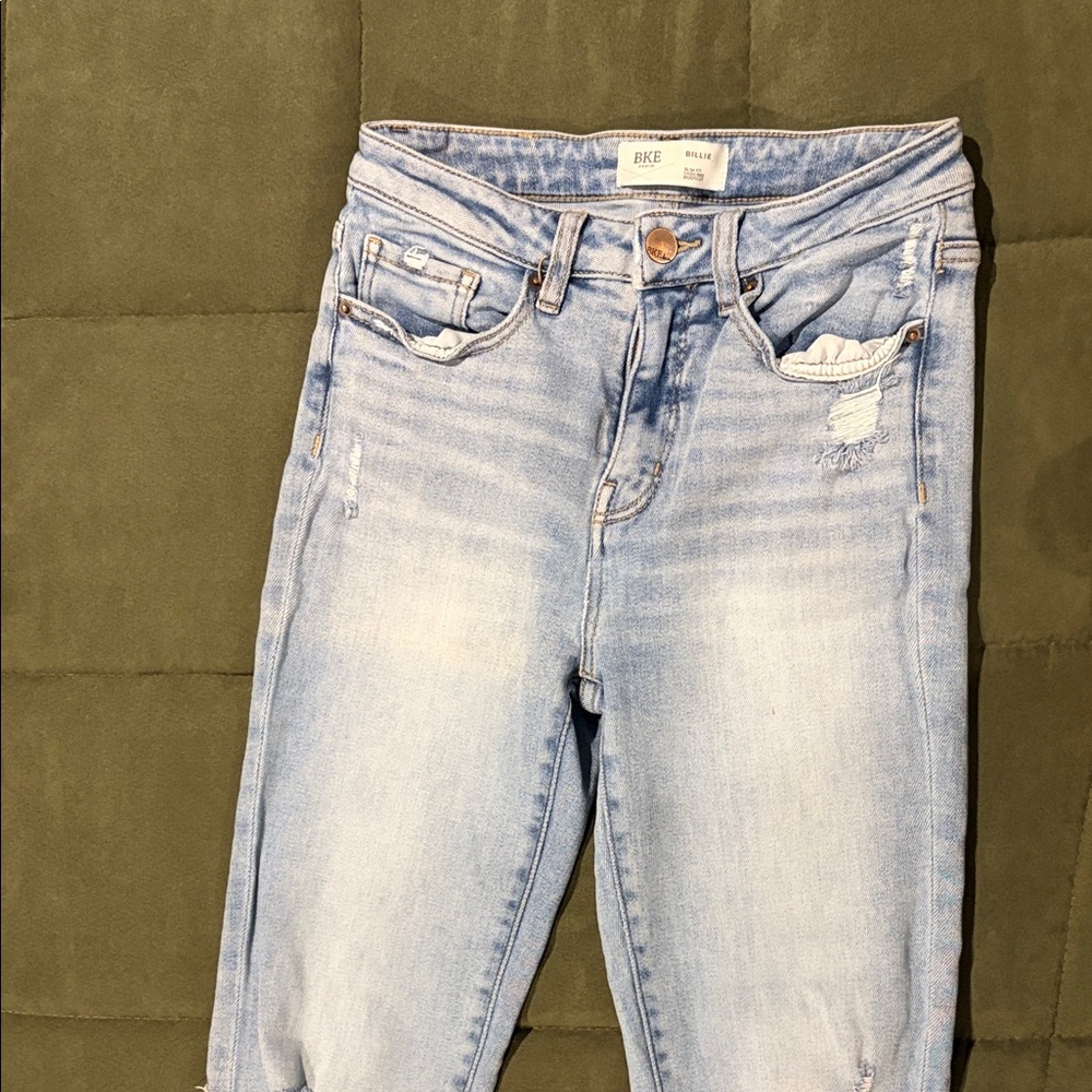 BKE Light Blue Skinny Jeans